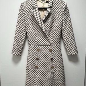 ELISABETTA FRANCHI | Short Long Sleeves Logo Dresses